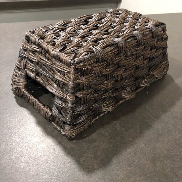 Espresso Colored Small Basket - Picture 5 of 6